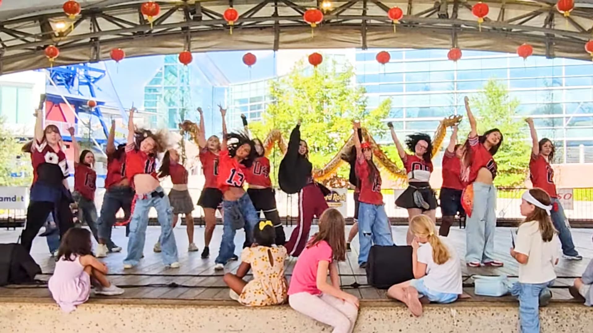 KKG performing on stage at Knox Asian Fest 2025